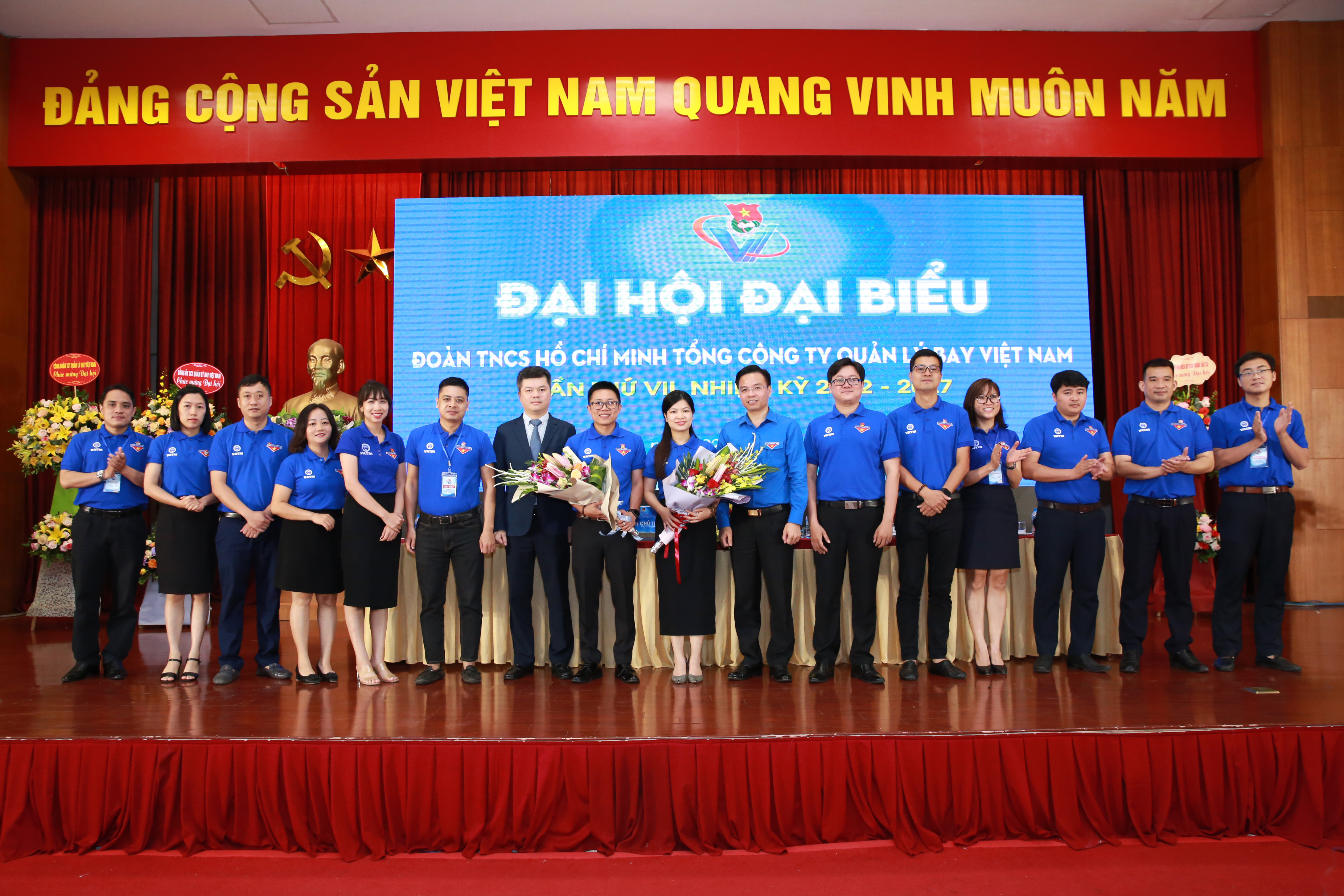 Cơ cấu tổ chức của Đoàn TNCS Hồ Chí Minh Tổng công ty Quản lý bay Việt Nam