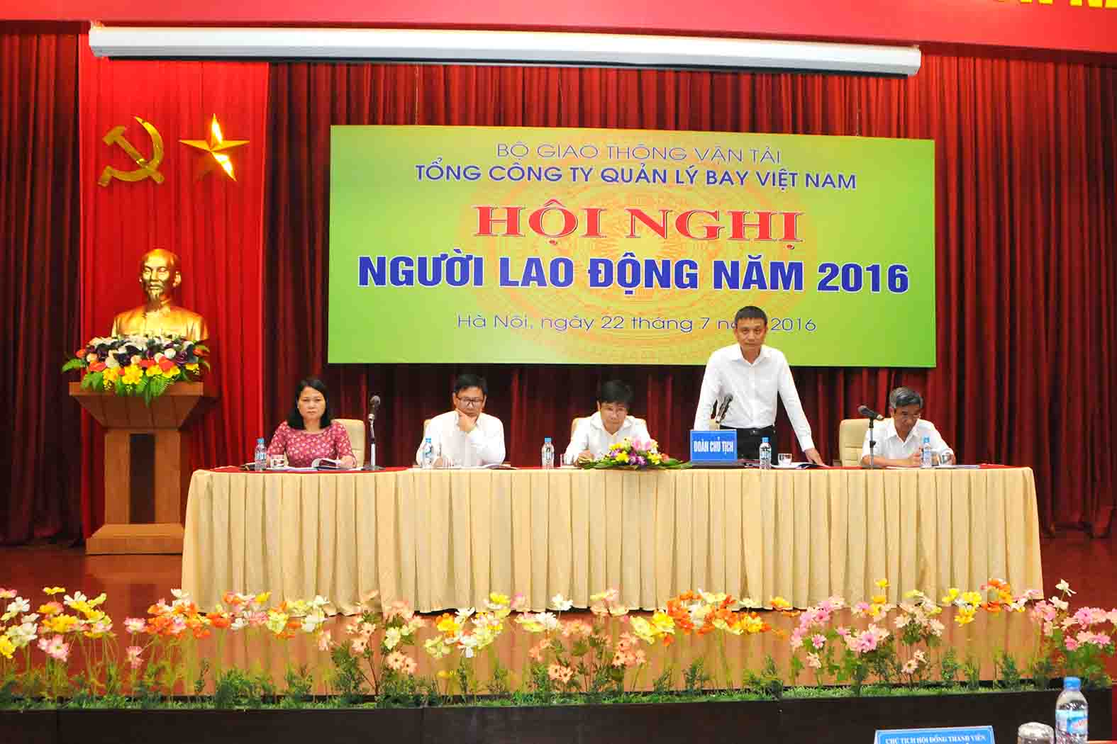 Hội nghị Đại biểu Người lao động Tổng công ty Quản lý bay Việt Nam năm 2016