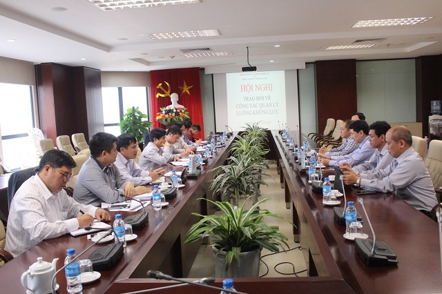 Hội nghị trao đổi về Công tác Quản lý luồng không lưu với Trung tâm Điều hành khai thác – Tổng công ty Hàng không Việt Nam