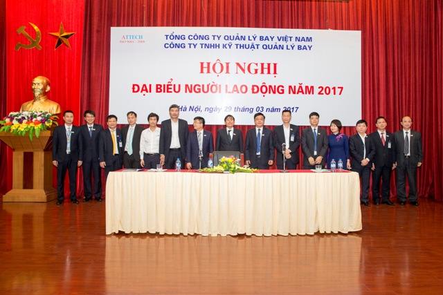 Công ty TNHH Kỹ thuật QLB tổ chức  Hội nghị đại biểu Người lao động năm 2017
