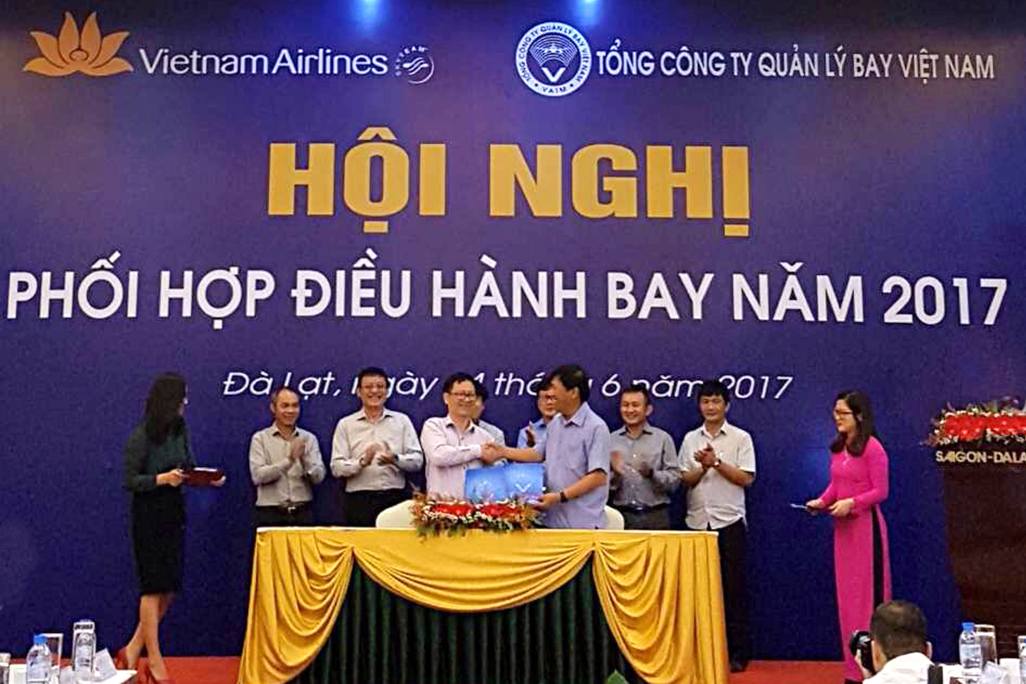 VATM và Vietnam Airlines: Tổ chức thành công Hội nghị hiệp đồng điều hành bay năm 2017