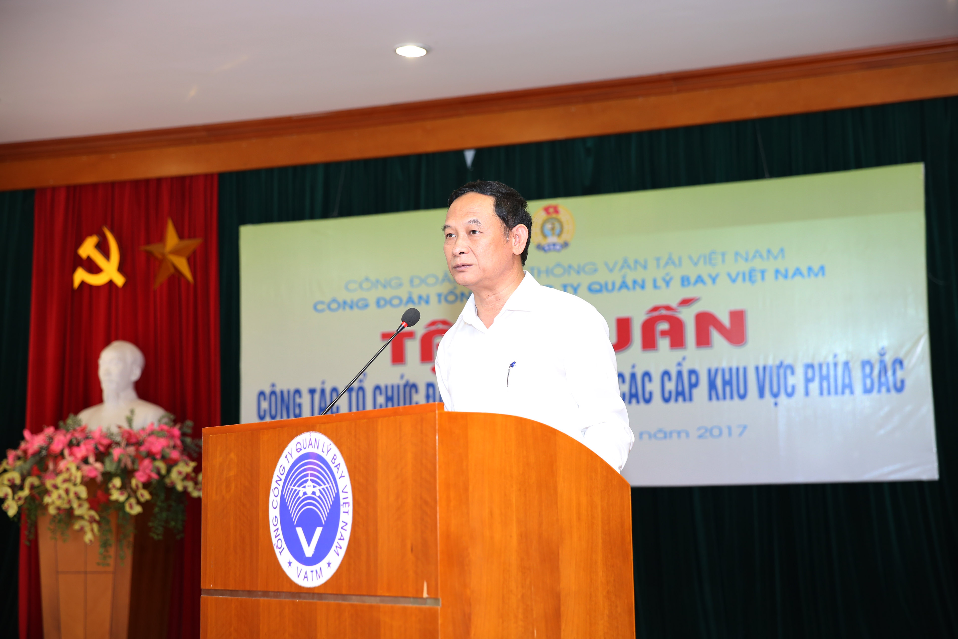 Công đoàn Tổng công ty Quản lý bay Việt Nam tập huấn công tác tổ chức Đại hội công đoàn các cấp