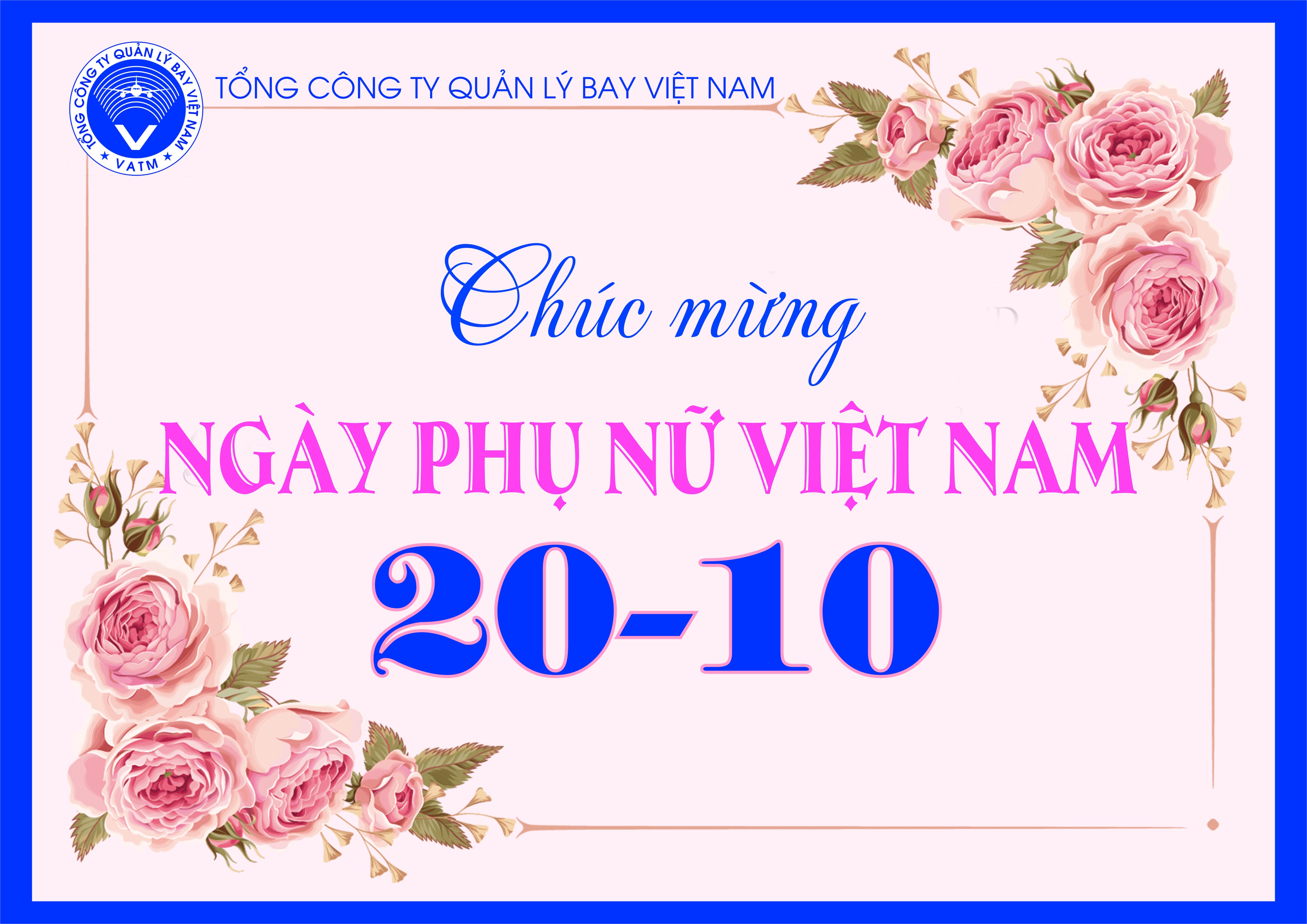 Lãnh đạo VATM chúc mừng ngày Phụ nữ Việt Nam 20-10