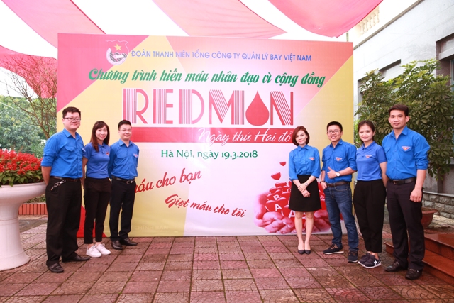 Đoàn thanh niên Tổng công ty tổ chức chương trình hiến máu nhân đạo “Ngày thứ Hai đỏ - Redmon” năm 2018