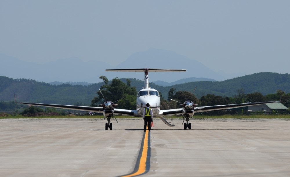 Công tác bảo đảm cho hoạt động bay hiệu chuẩn tại sân bay Vân Đồn