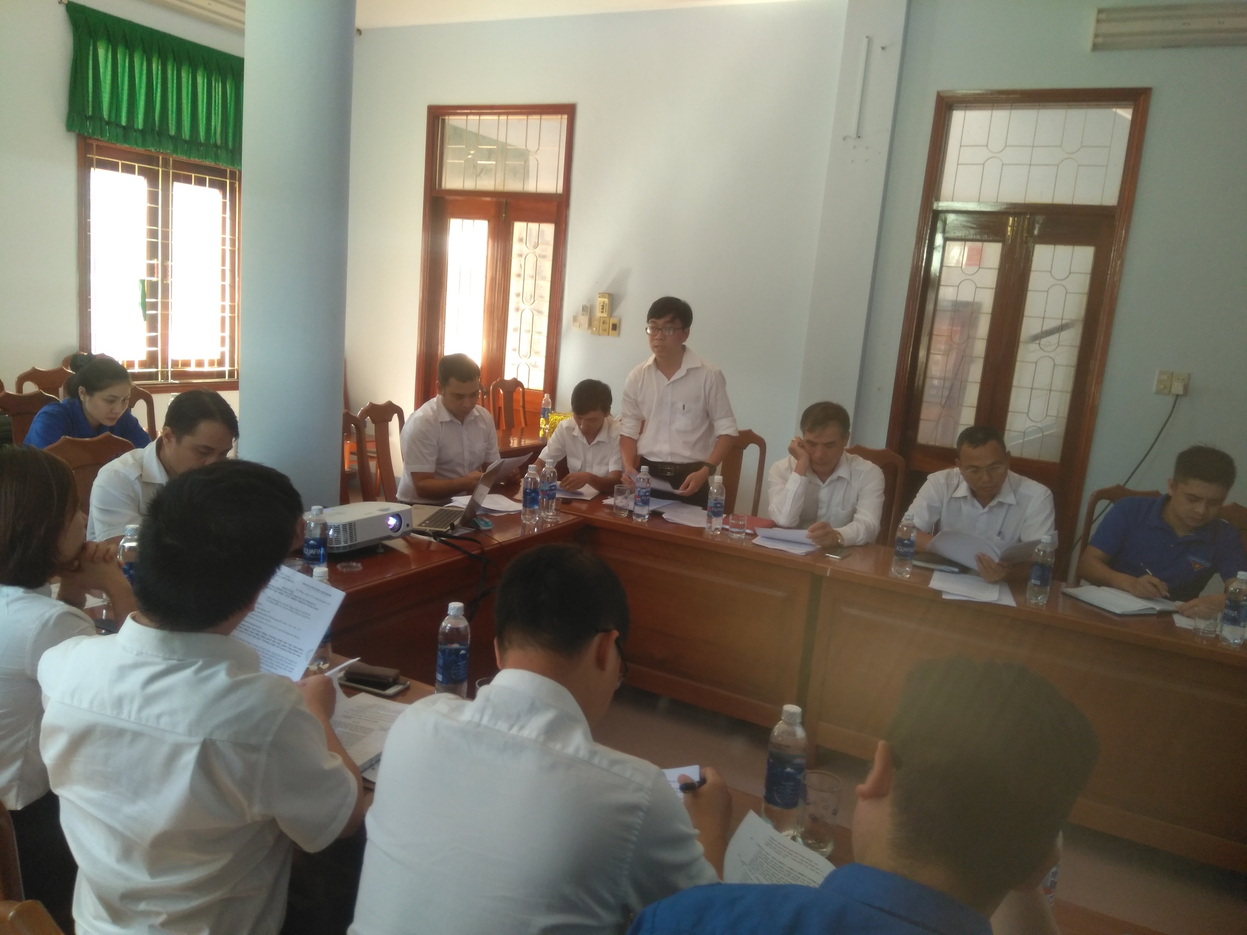 Chương trình kiểm tra công tác Đoàn của Đoàn Thanh niên Tổng công ty tại chi đoàn Quy Nhơn - Phù Cát thuộc đoàn cơ sở Công ty Quản lý bay miền Trung