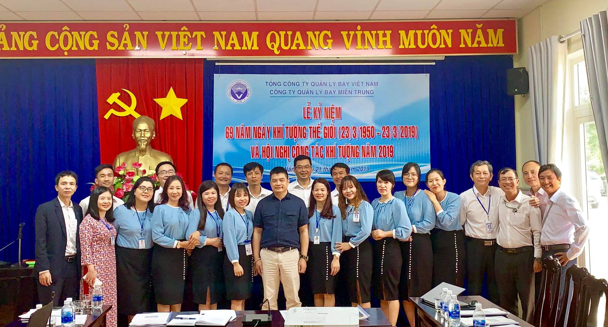 Trung tâm Khí tượng hàng không Đà Nẵng: Hội nghị Công tác khí tượng năm 2019
