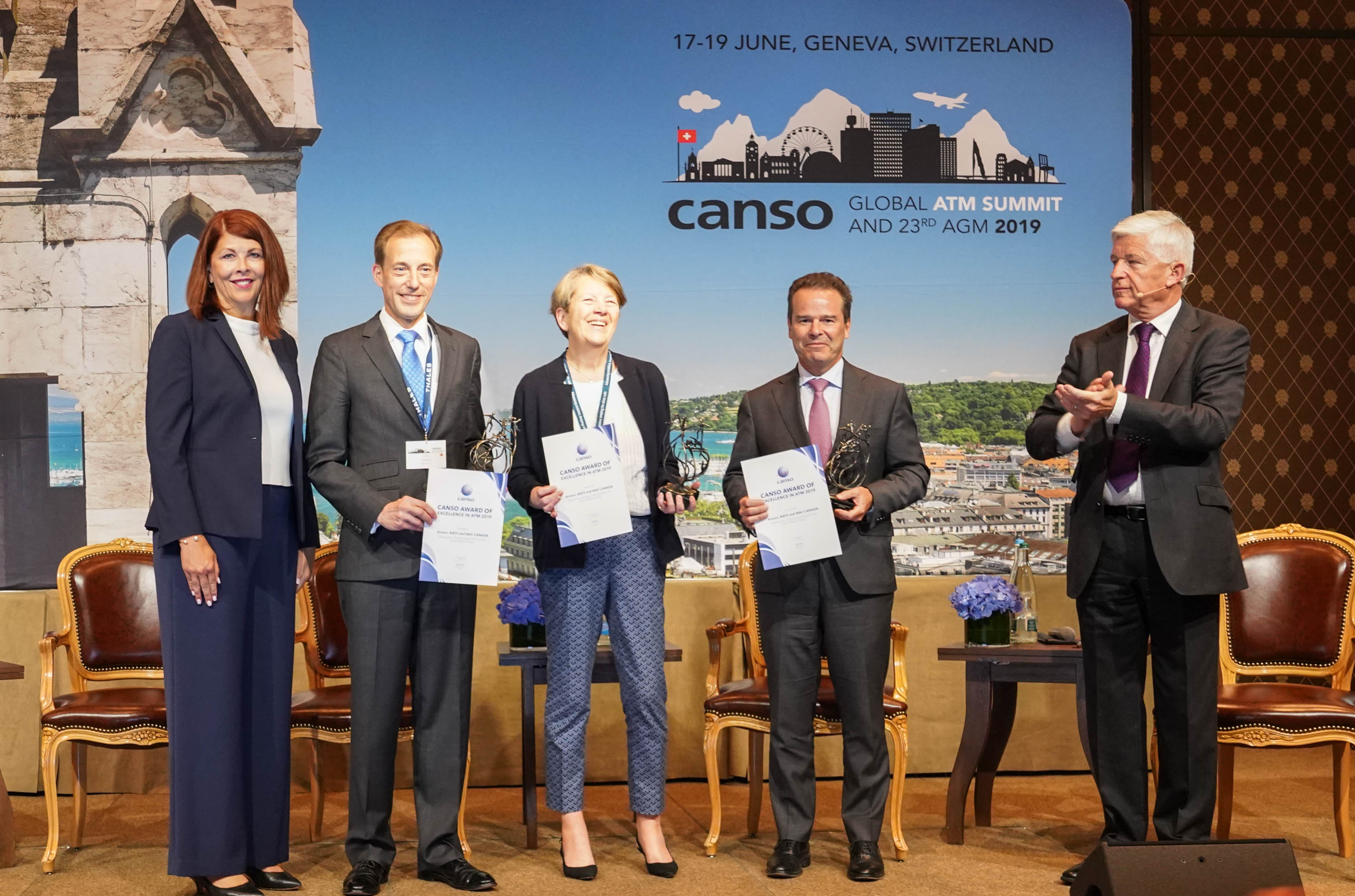 CANSO trao giải thưởng xuất sắc lĩnh vực quản lý không lưu năm 2019