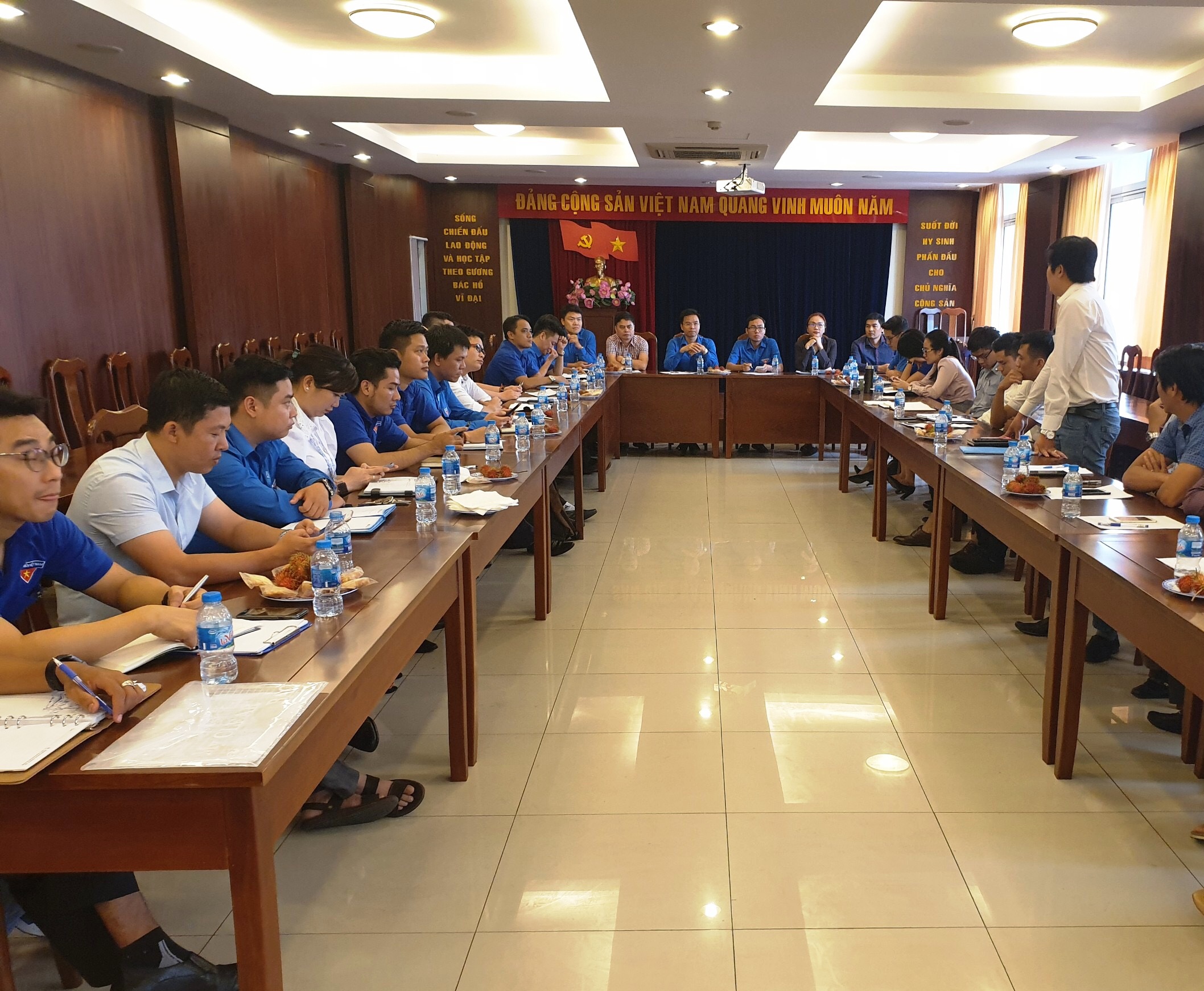 Ban Thường vụ Đoàn Bộ Giao thông vận tải làm việc với các cơ sở đoàn khu vực thành phố Hồ Chí Minh