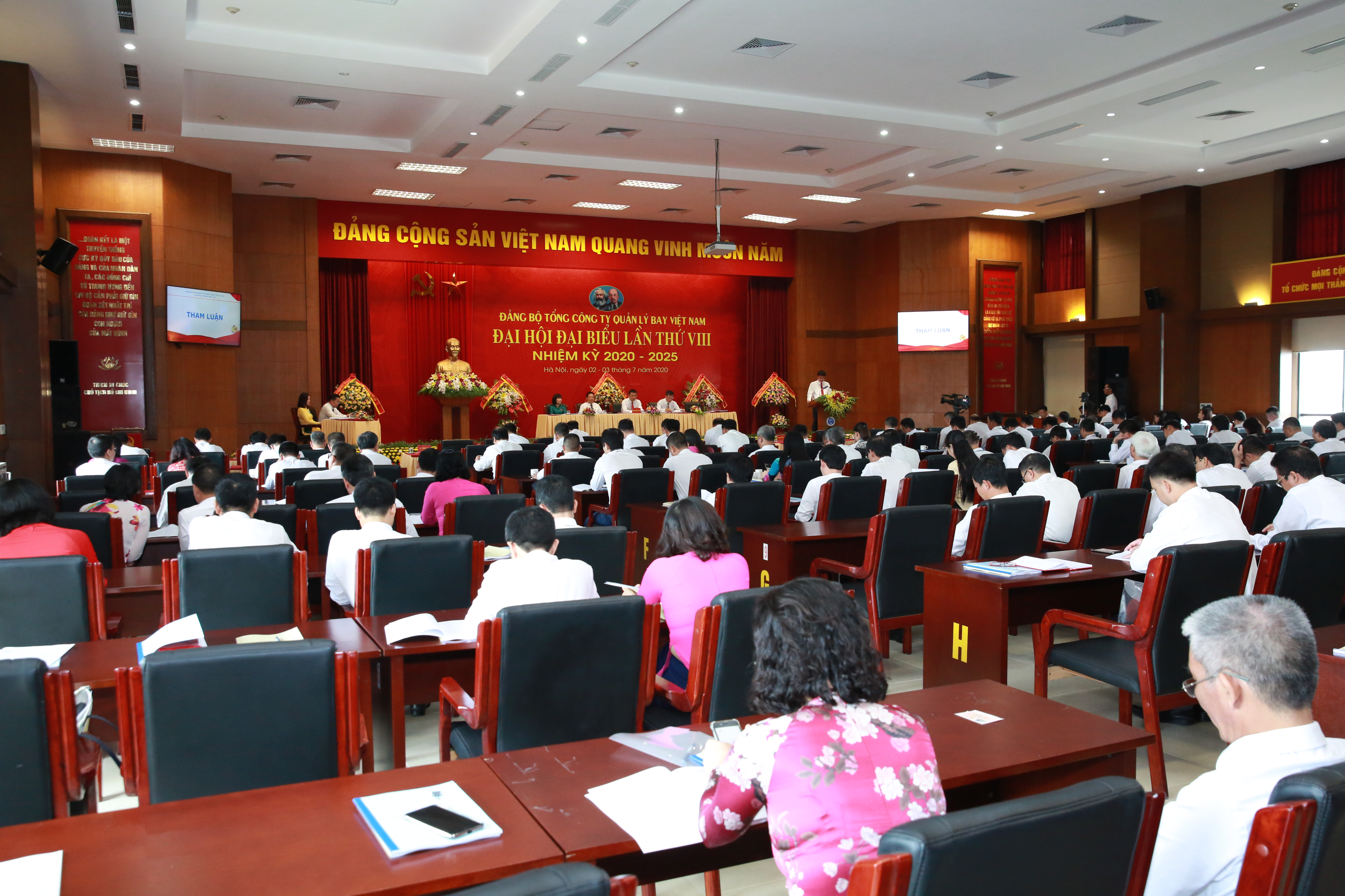 Bế mạc Đại hội Đảng bộ Tổng công ty Quản lý bay Việt Nam lần thứ VIII