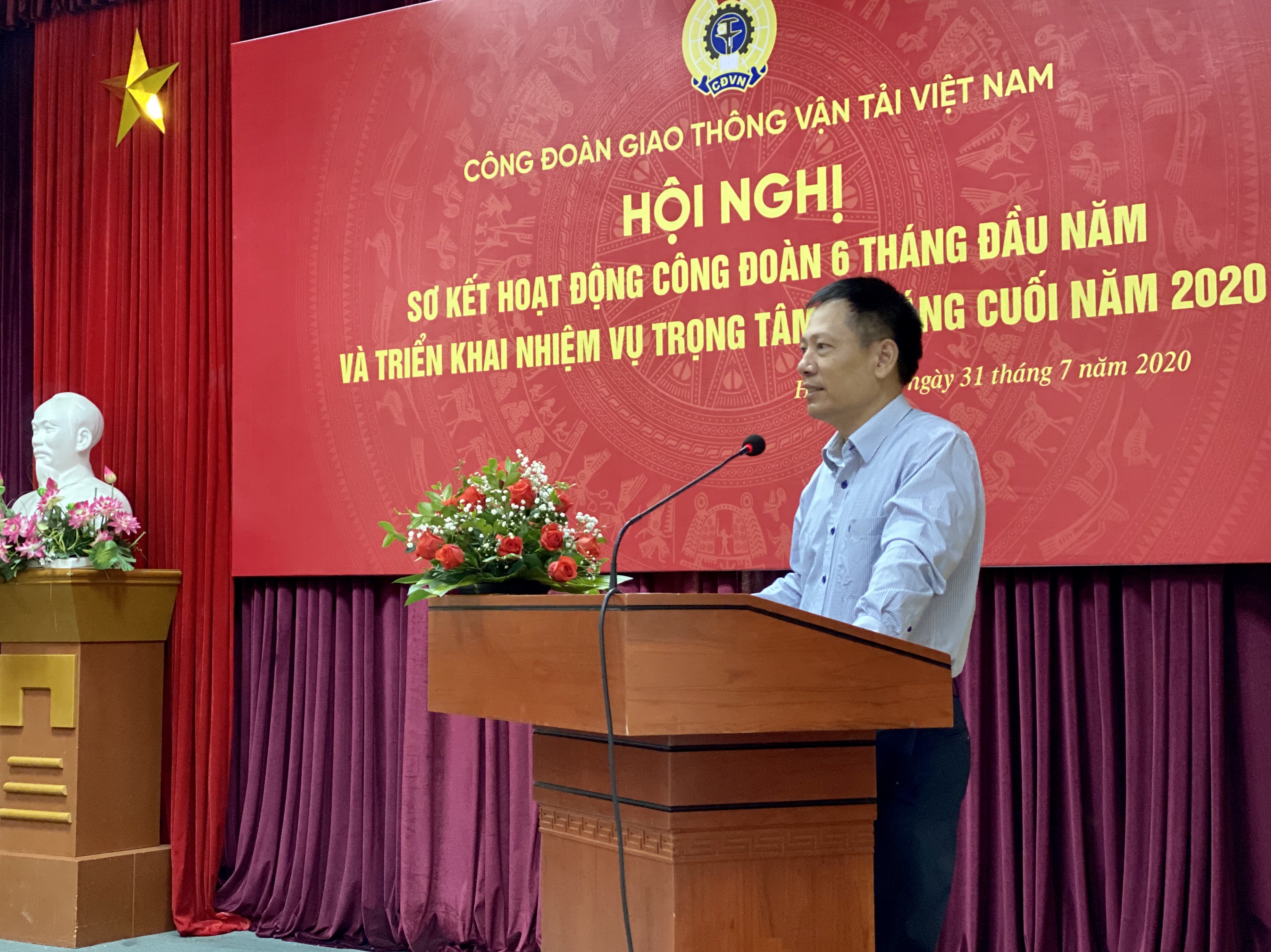 Công đoàn GTVT Việt Nam tổ chức Hội nghị sơ kết hoạt động công đoàn 6 tháng đầu năm, triển khai nhiệm vụ 6 tháng cuối năm 2020