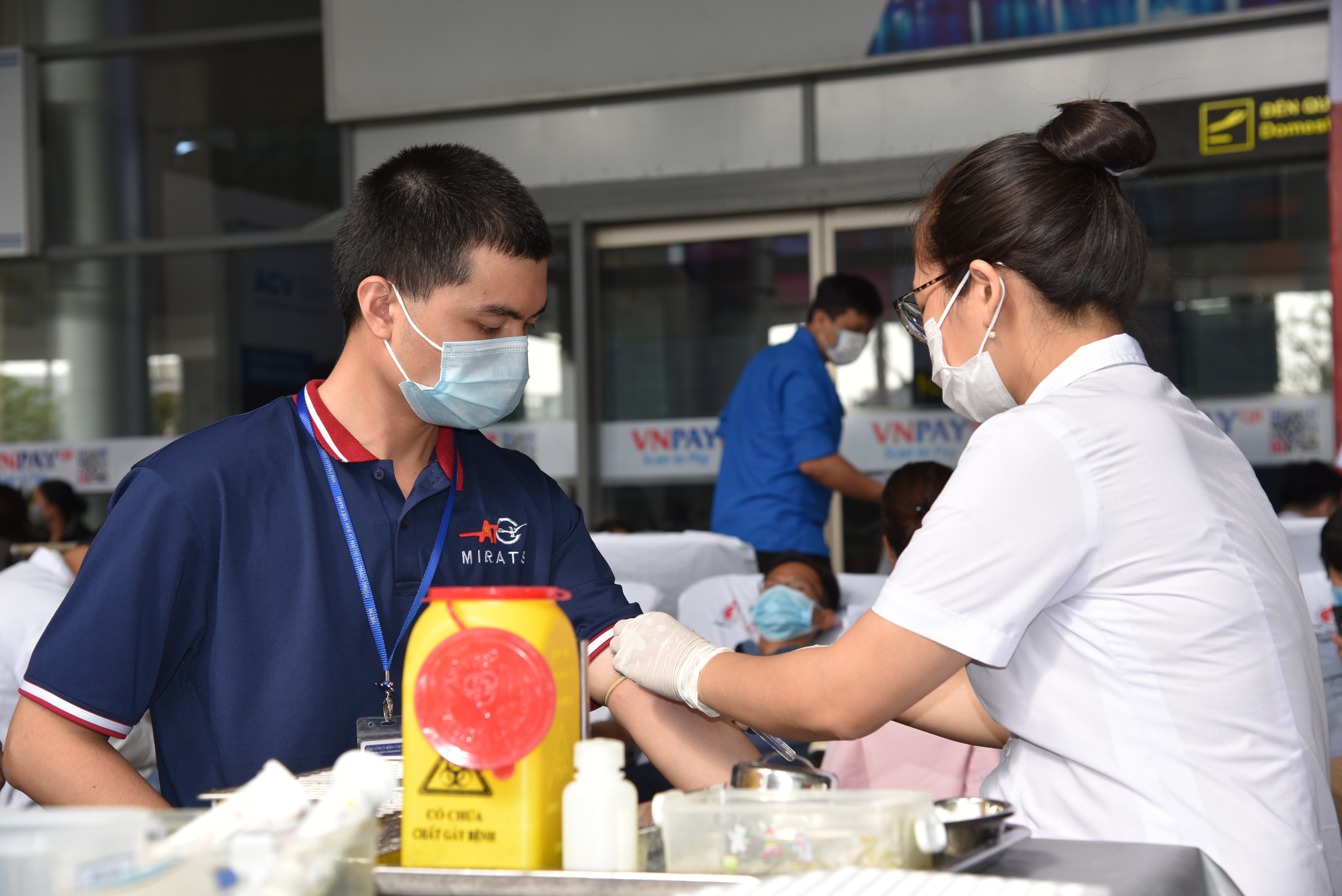 Công ty Quản lý bay miền Trung tham gia “Ngày hội hiến máu tình nguyện” năm 2021