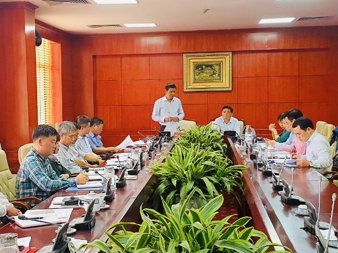 Đoàn công tác của Đảng ủy Bộ GTVT làm việc với Đảng bộ TCT Quản lý bay việt Nam