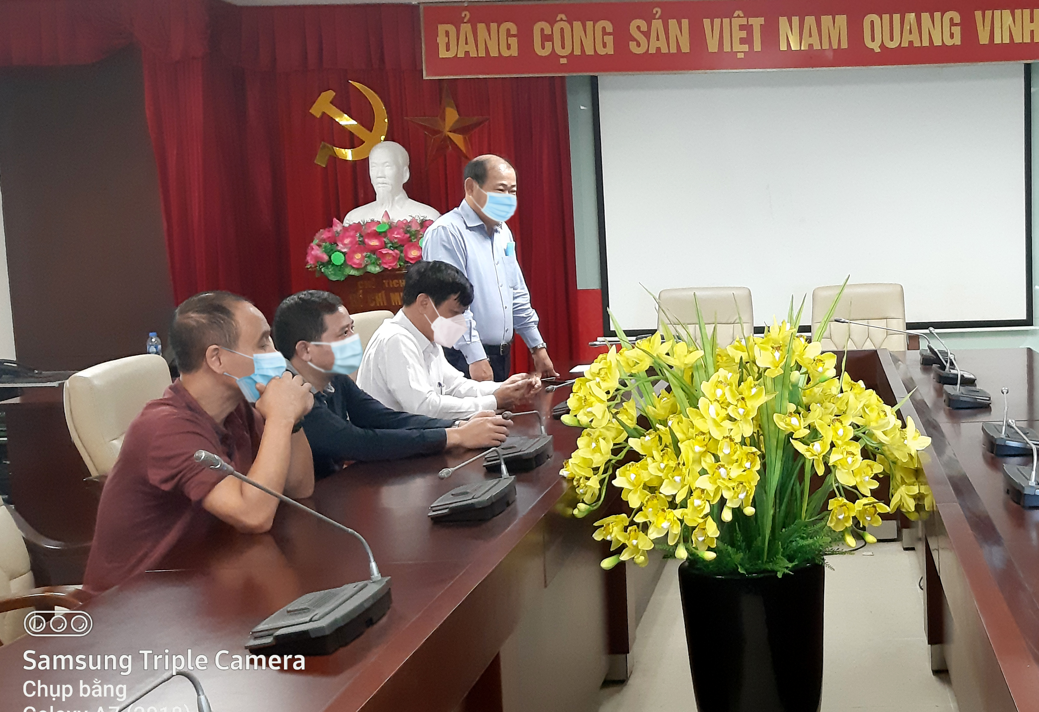 Trung tâm Phối hợp tìm kiếm cứu nạn hàng không tổ chức gặp mặt Ngày Phụ nữ Việt Nam 20/10/2021