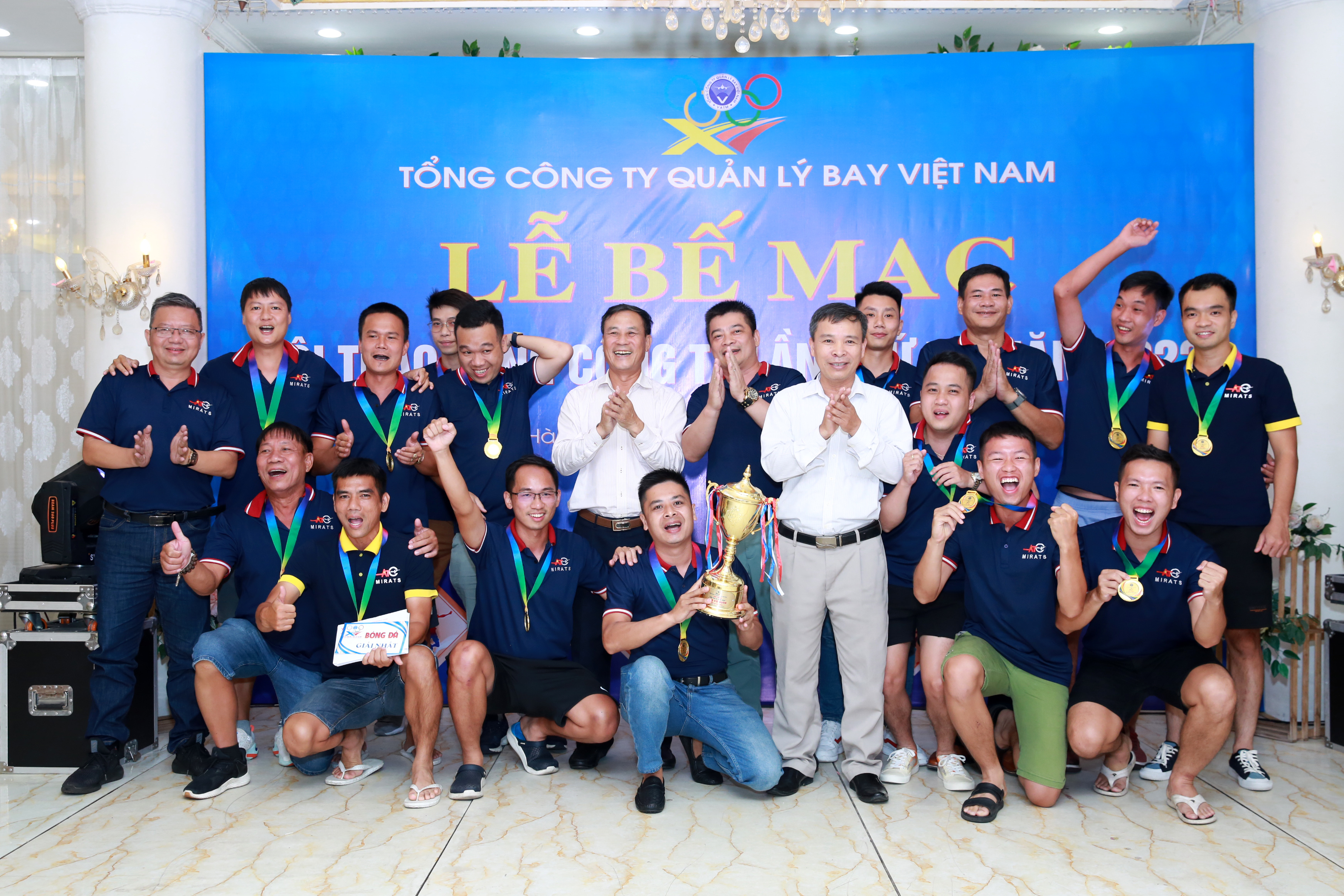 Bế mạc Hội thao Tổng công ty Quản lý bay Việt Nam lần thứ XII năm 2022