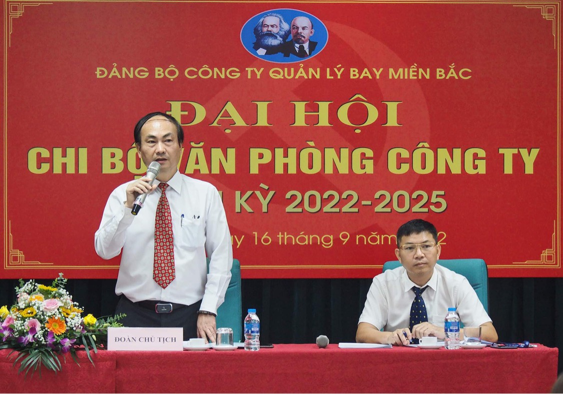 Đại hội Chi bộ Văn phòng Công ty nhiệm kỳ 2022 - 2025