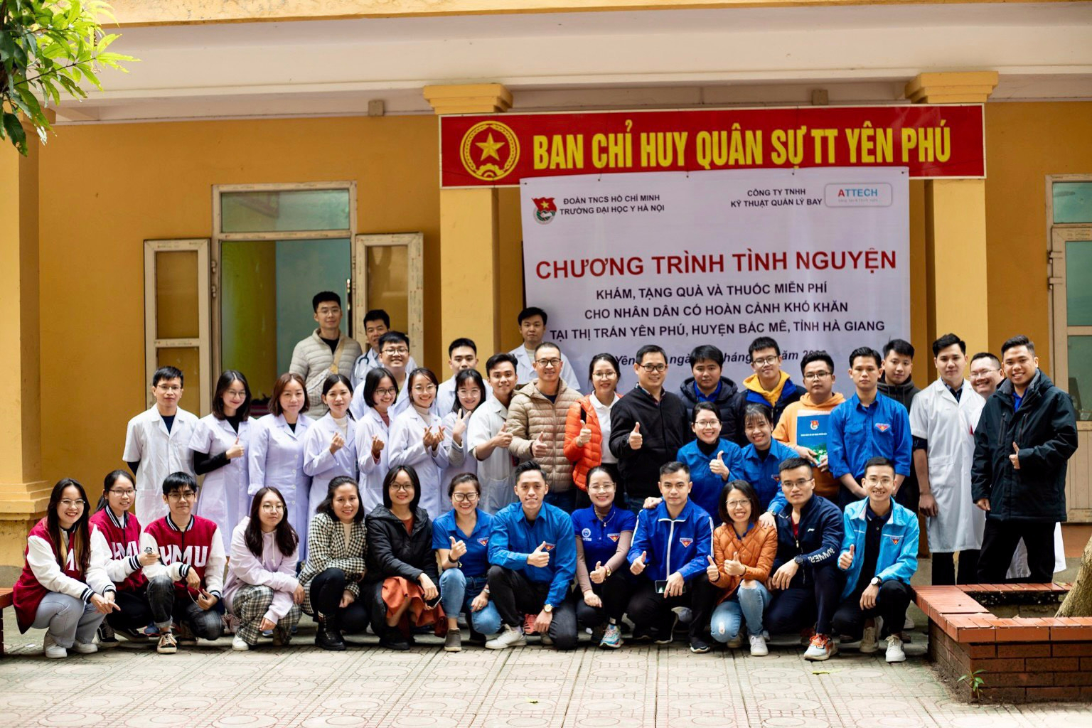 Đoàn thanh niên ATTECH tổ chức chương trình XHTT năm 2022 “Khám, tặng quà và cấp phát thuốc miễn phí” tại Hà Giang