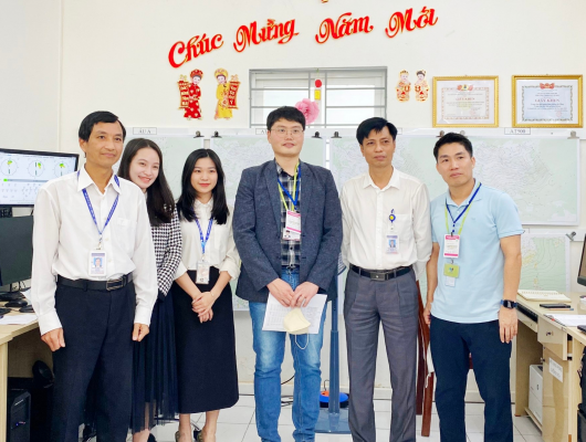 Hãng hàng không JIN AIR thăm Trung tâm Khí tượng hàng không Đà Nẵng