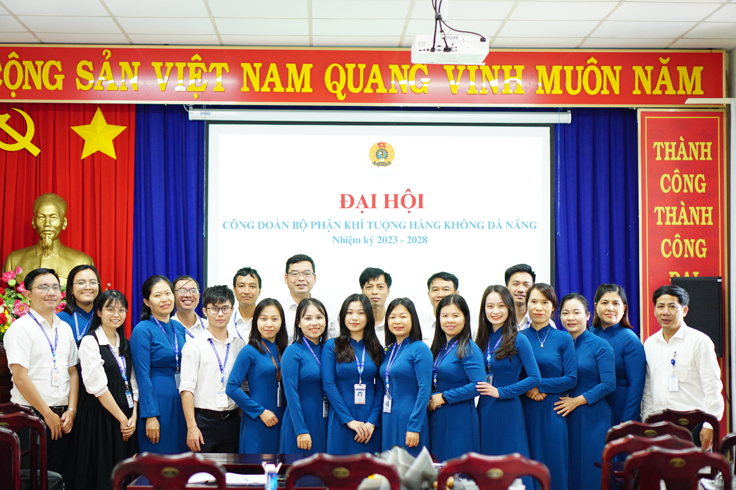 Công đoàn Bộ phận Khí tượng hàng không Đà Nẵng tổ chức thành công Đại hội Công đoàn nhiệm kỳ 2023 – 2028
