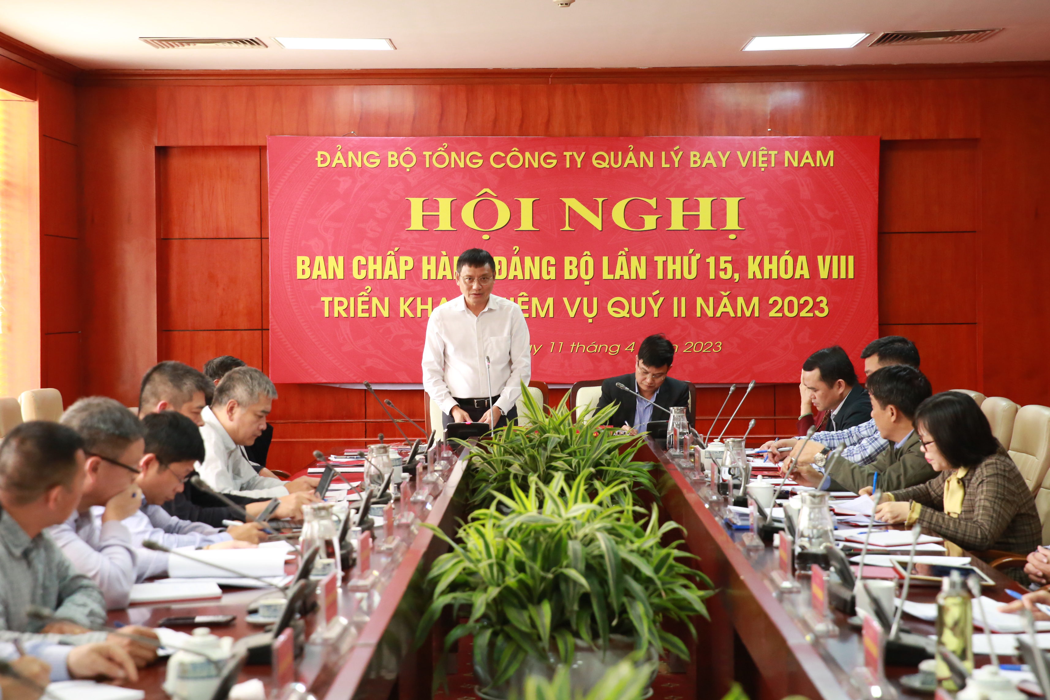 Đảng ủy VATM sơ kết công tác Quý I, triển khai nhiệm vụ Quý II/2023