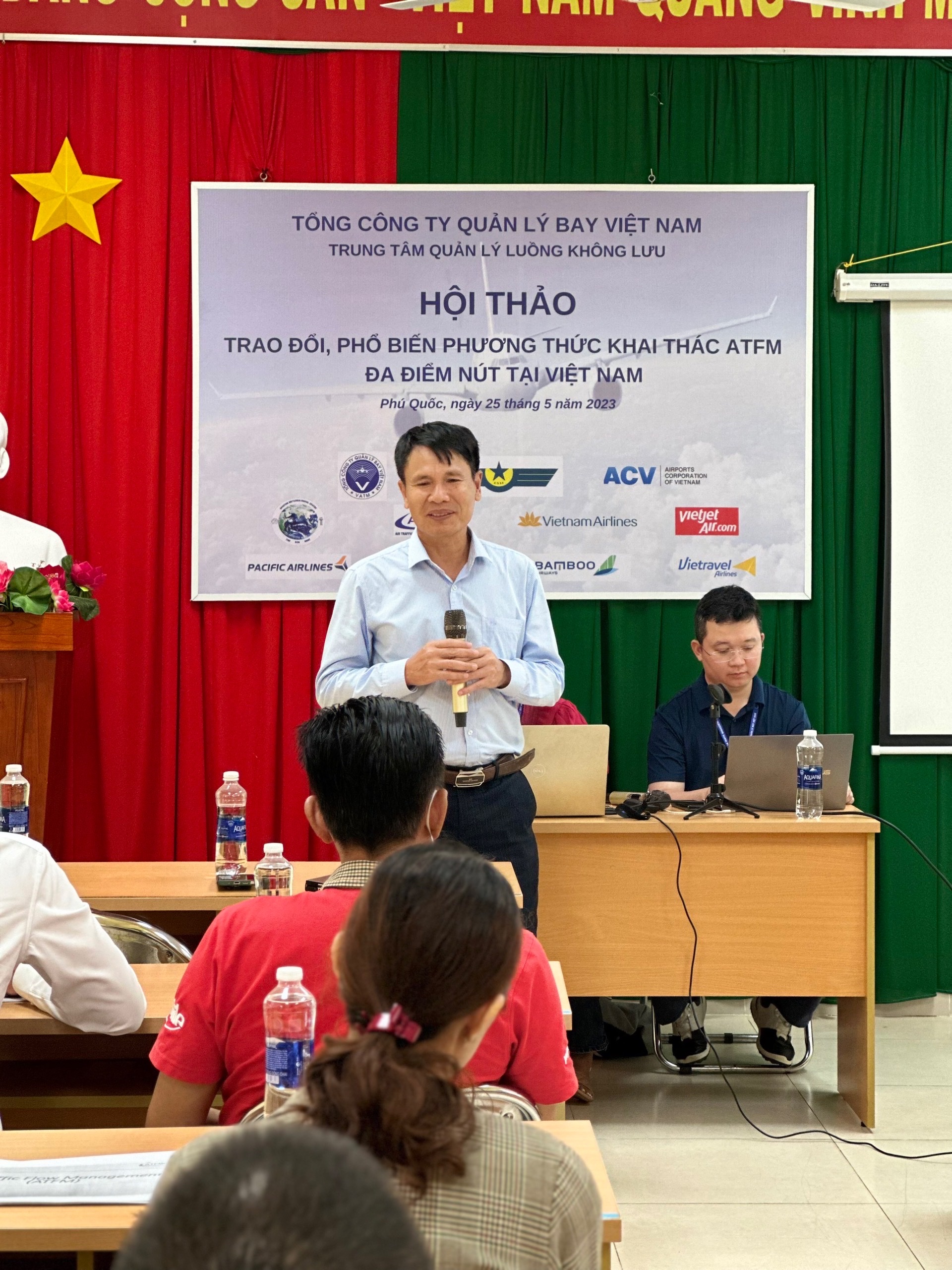 Hội thảo Phương thức khai thác ATFM đa điểm nút mức 2 tại Việt Nam được áp dụng chính thức tại các Cảng Hàng không