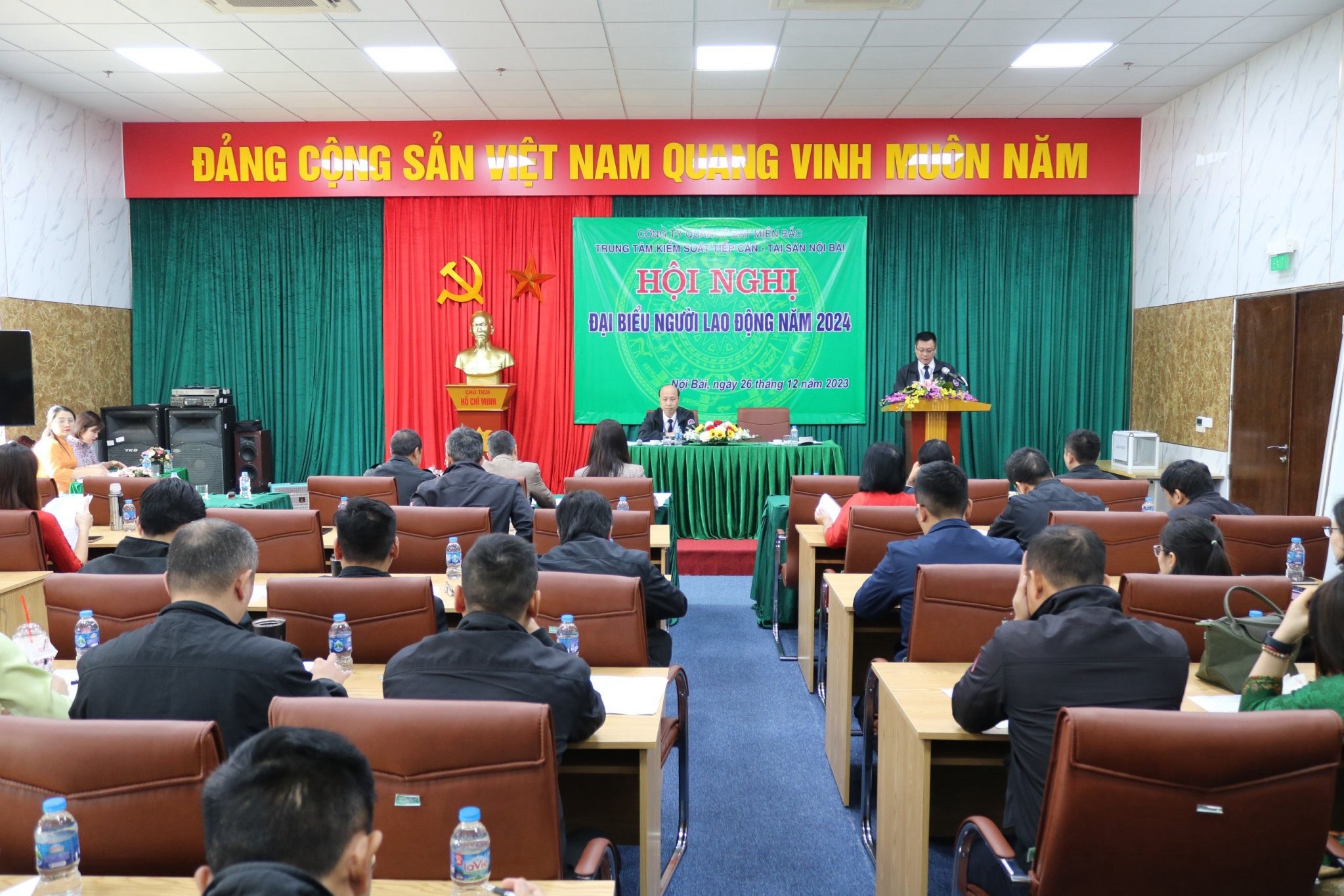 Hội nghị Người lao động Trung tâm Kiểm soát tiếp cận- tại sân Nội Bài năm 2024