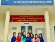 Nữ công Trung tâm Khí tượng HK Đà Nẵng hưởng ứng Tuần lễ Áo dài