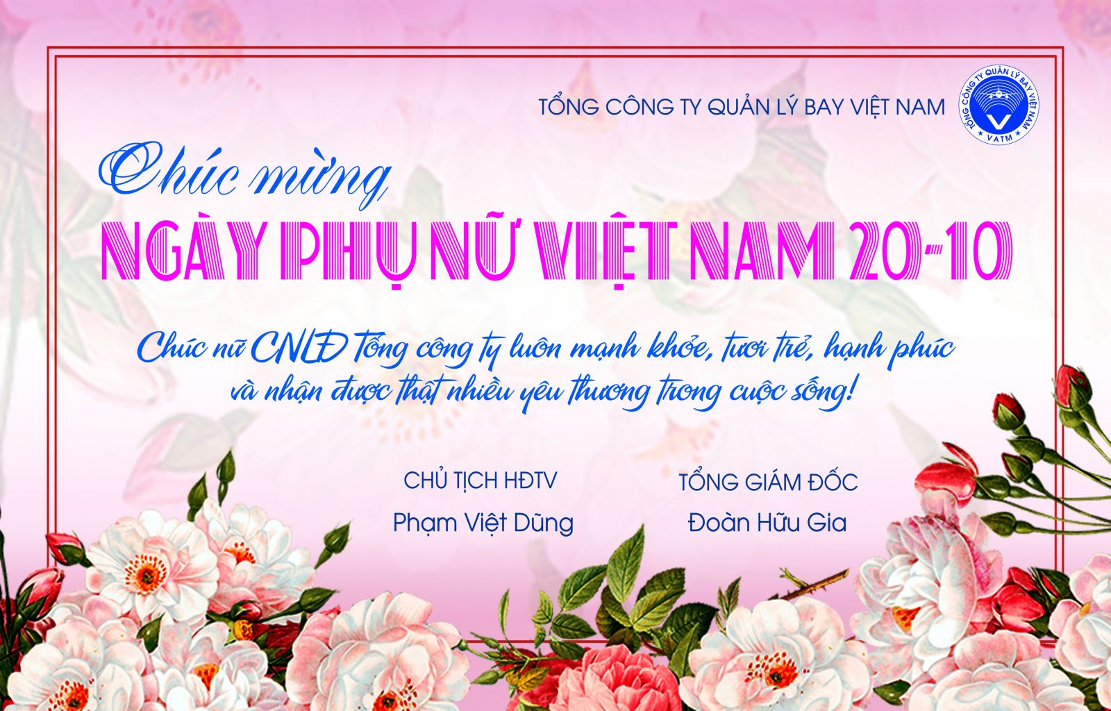 Ngày Phụ nữ Việt Nam 20/10: Hôm nay là Ngày Phụ nữ Việt Nam, một ngày để tôn vinh và tri ân các bà, mẹ, em, chị, bạn, vợ… của chúng ta. Chỉ cần một bức ảnh đẹp và anh đức, chúng ta có thể truyền tải đến những người phụ nữ thân yêu những lời chúc tốt đẹp nhất và gửi đi những cảm xúc chân thành nhất. Hãy xem ảnh để gửi đến phụ nữ một thông điệp đầy ý nghĩa nhé!